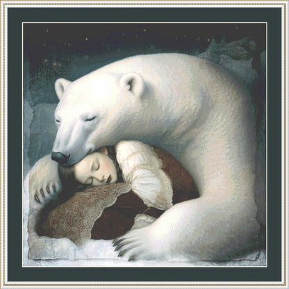 Shelter counted cross stitch pattern by Alisa Smith Williams