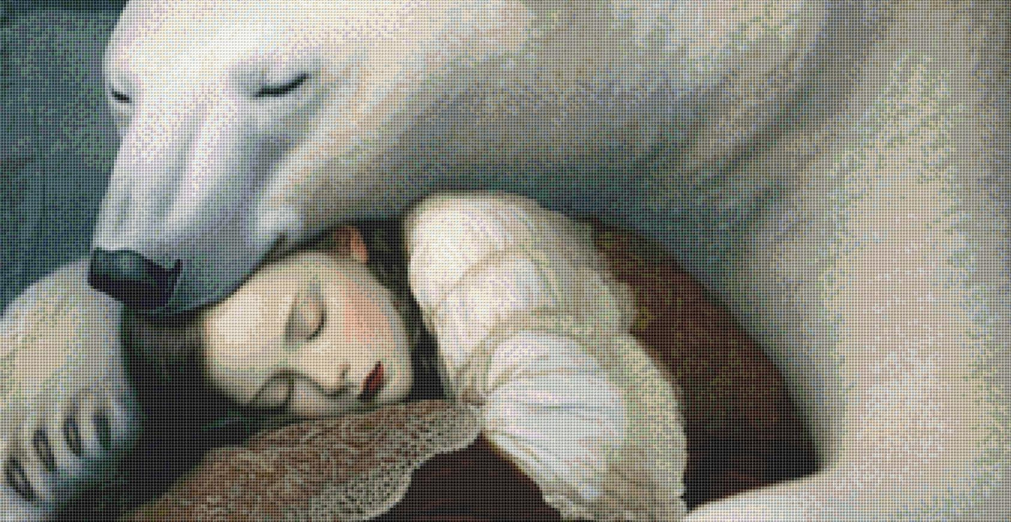 Shelter counted cross stitch pattern by Alisa Smith Williams