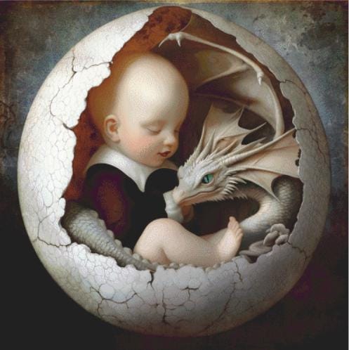 Fraternal Twins counted cross stitch pattern by Alisa Smith Williams (Digital Format)