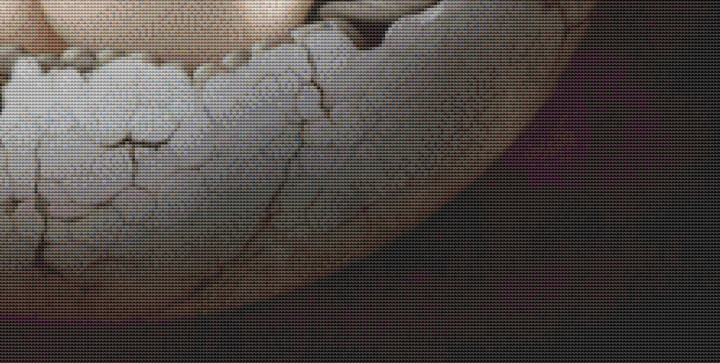 Fraternal Twins counted cross stitch pattern by Alisa Smith Williams (Digital Format)