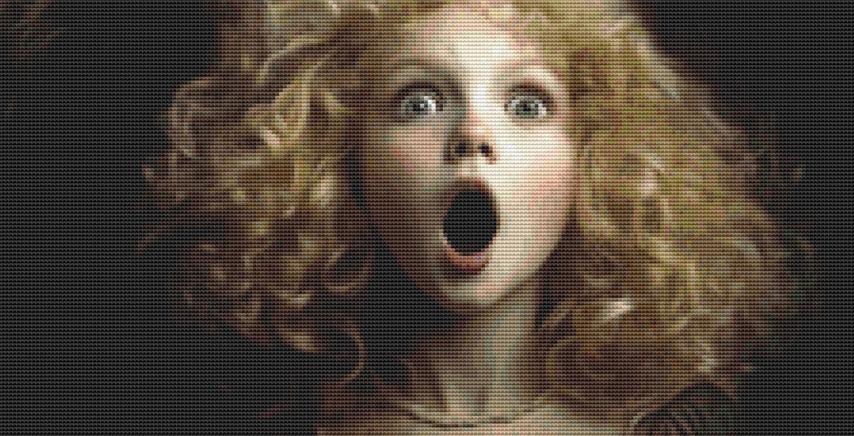 Goldilocks counted cross stitch pattern by Alisa Smith Williams