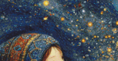 Jar of Stars counted cross stitch pattern by Bryna T. Art & Design (Digital Format)