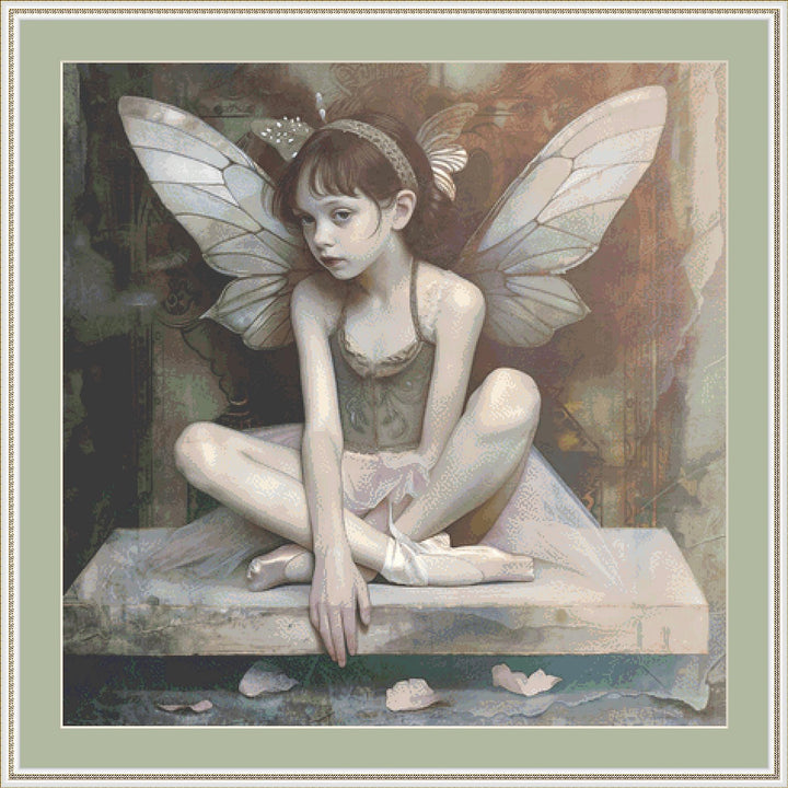 Ballerina 10 counted cross stitch pattern by Alisa Smith Williams (Digital Format)
