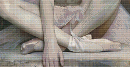 Ballerina 10 counted cross stitch pattern by Alisa Smith Williams (Digital Format)