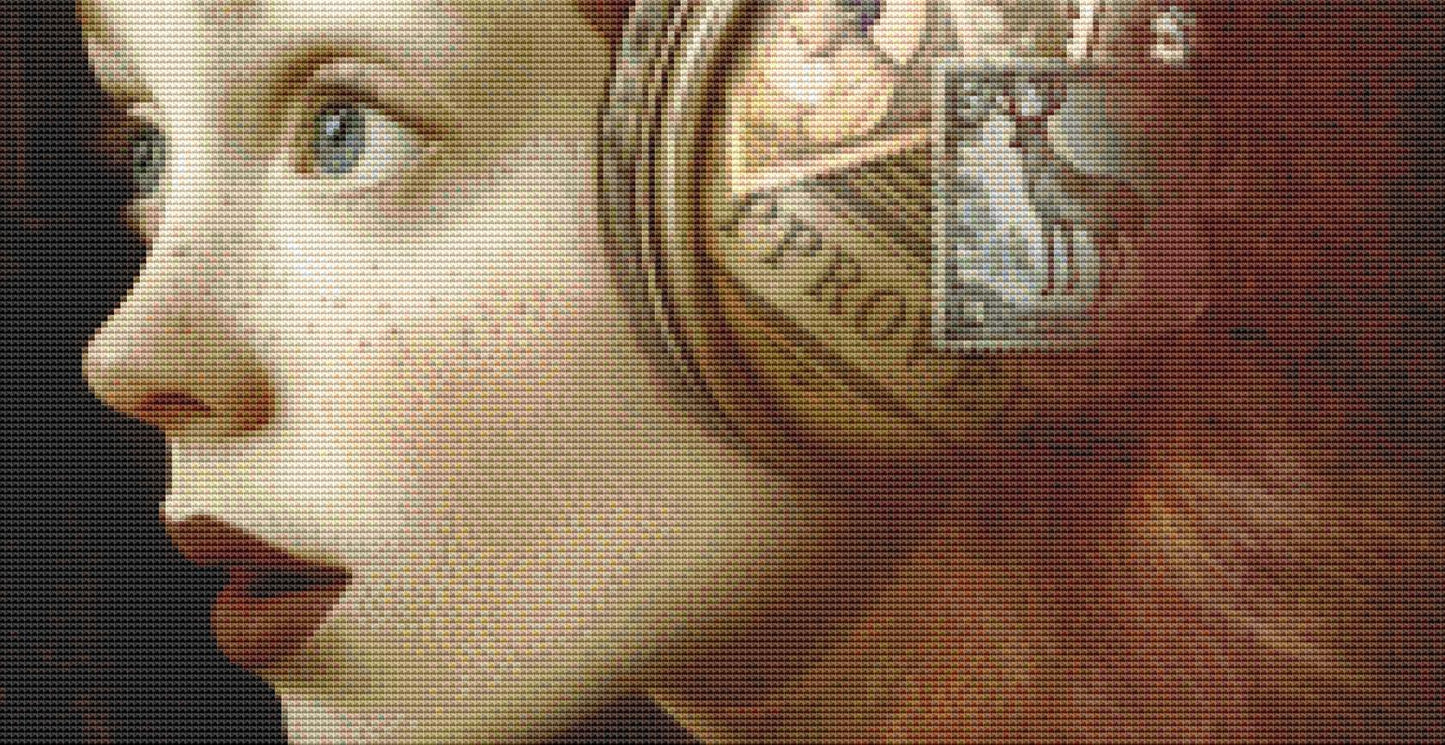 Aviator 1 counted cross stitch pattern by Alisa Smith Williams (Digital Format)