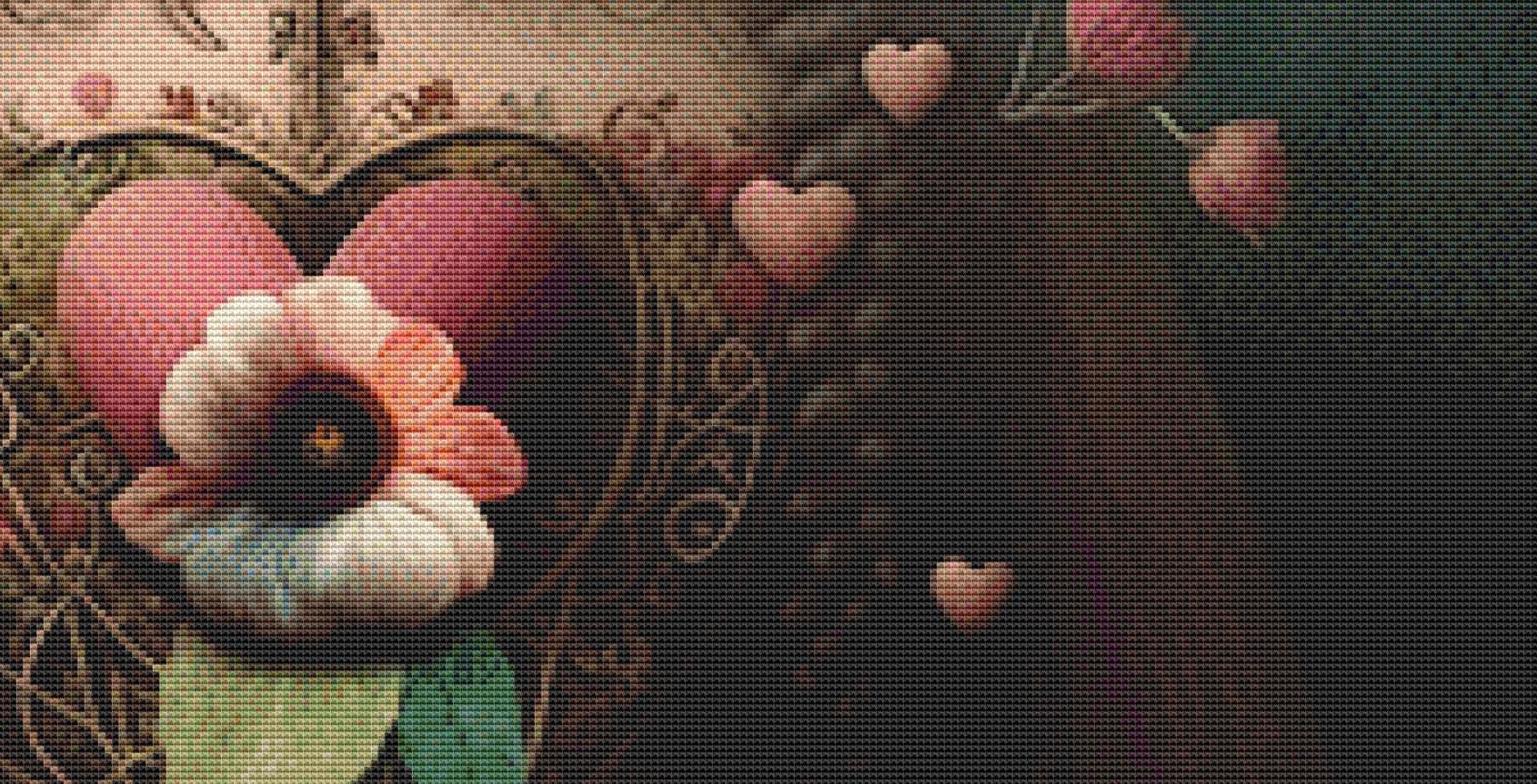 Love Street 2 counted cross stitch pattern by Alisa Smith Williams (Digital Format)