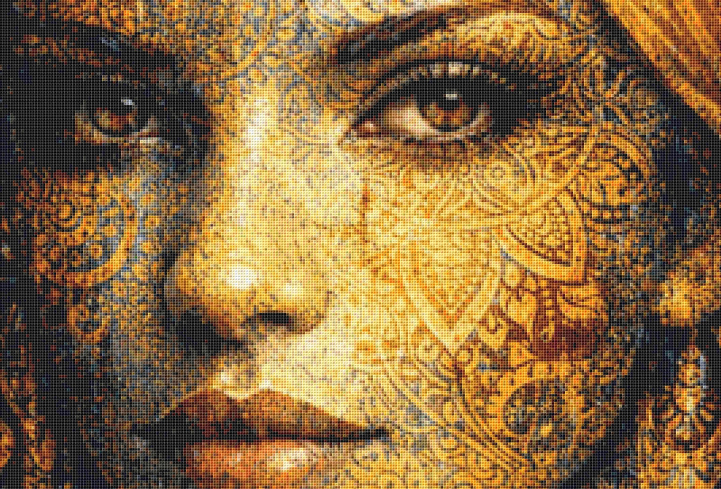 The Beauty of Woman Patterns of the Soul Series 1 counted cross stitch pattern by Eder Jose Rosa (Digital Format)