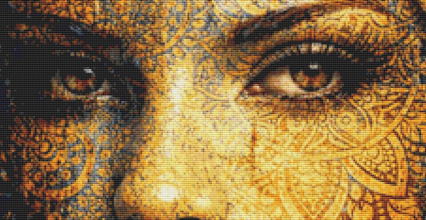 The Beauty of Woman Patterns of the Soul Series 1 counted cross stitch pattern by Eder Jose Rosa (Digital Format)