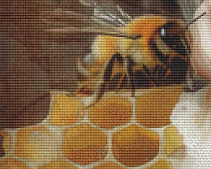 The Queen Bee counted cross stitch pattern by Alisa Smith Williams (Digital Format)