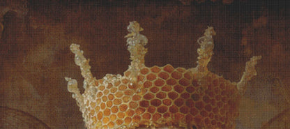The Queen Bee counted cross stitch pattern by Alisa Smith Williams (Digital Format)
