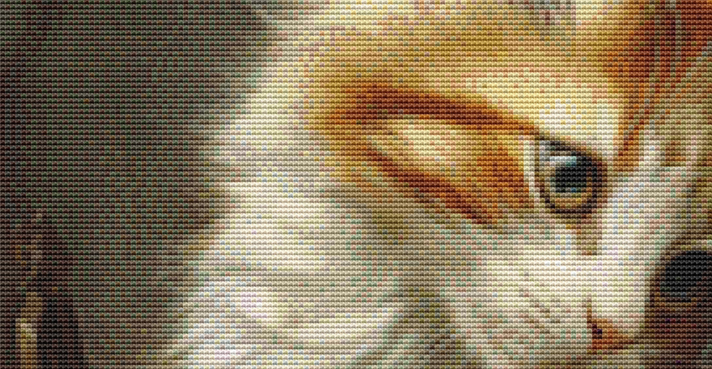 Kittens Playing Chess counted cross stitch pattern by Bryna T Art & Design (Digital Format)