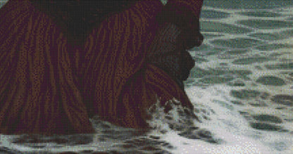 The Rain counted cross stitch pattern by Alisa Smith Williams (Digital Format)