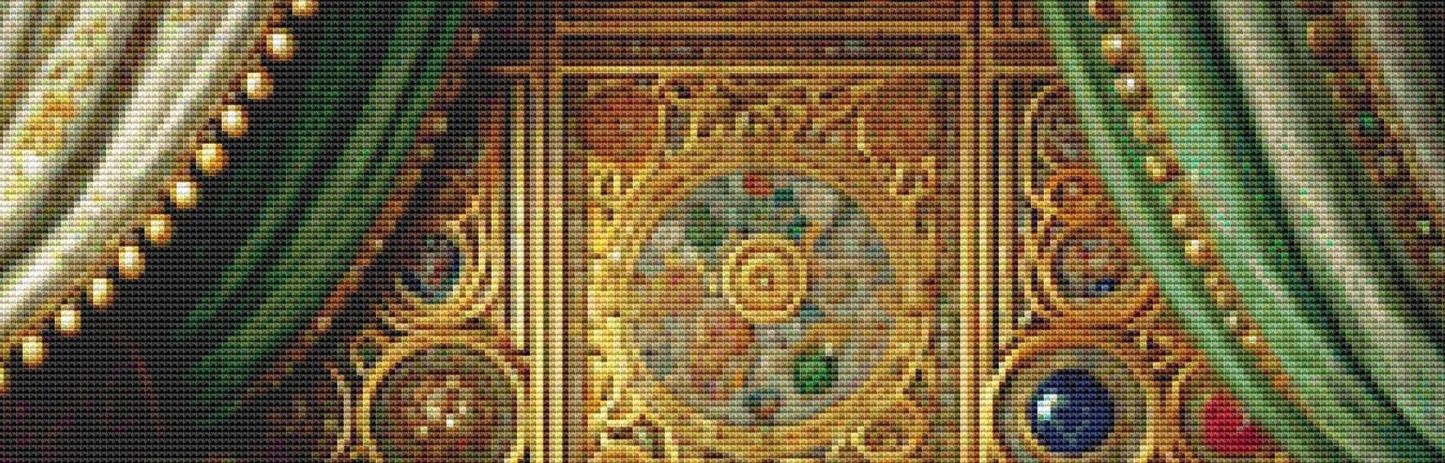 Sleeping Beauty (Small) counted cross stitch pattern by Mystic Vision Gallery (Digital Format)