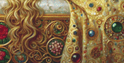 Sleeping Beauty (Small) counted cross stitch pattern by Mystic Vision Gallery (Digital Format)
