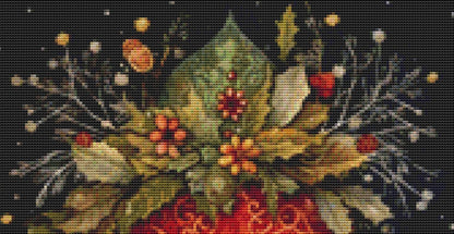 Yule Goddess No. 4 (Small) counted cross stitch pattern by Dutch Lady Mystic Art (Digital Format)