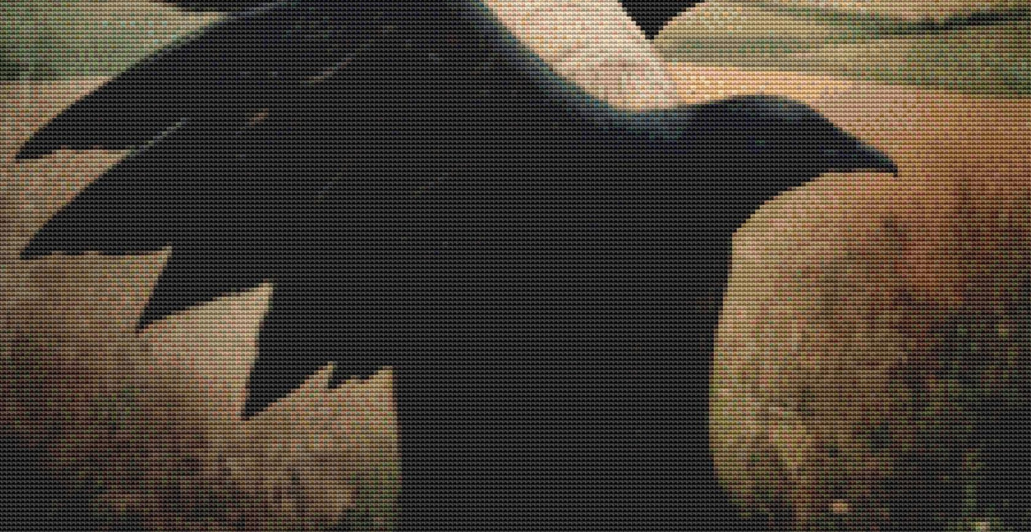 Wings (Small) counted cross stitch pattern by Alisa Smith Williams (Digital Format)