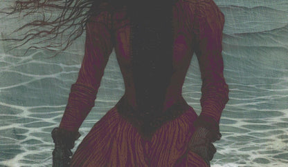 The Rain (Max Size/Color) counted cross stitch pattern by Alisa Smith Williams (Digital Format)