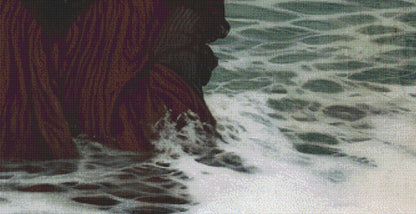 The Rain (Max Size/Color) counted cross stitch pattern by Alisa Smith Williams (Digital Format)