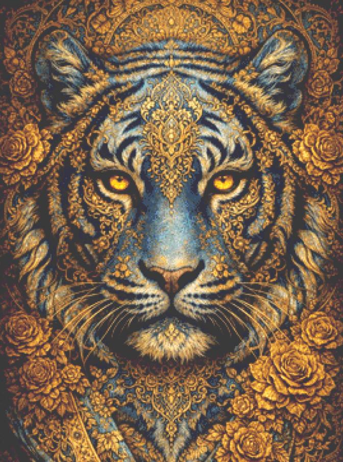 Mystic Kingdom counted cross stitch pattern by Eder Jose Rosa (Digital Format)