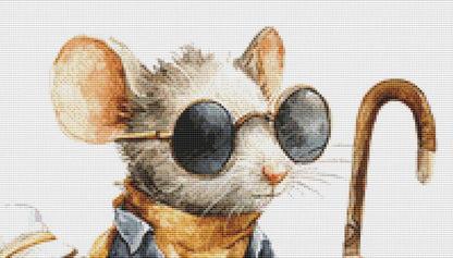 3 Blind Mice counted cross stitch pattern by Bryna T Art & Design (Digital Format)