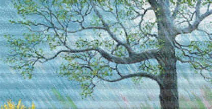 A Good Day For Ducks full coverage counted cross stitch pattern by John Sloane (Digital Format)