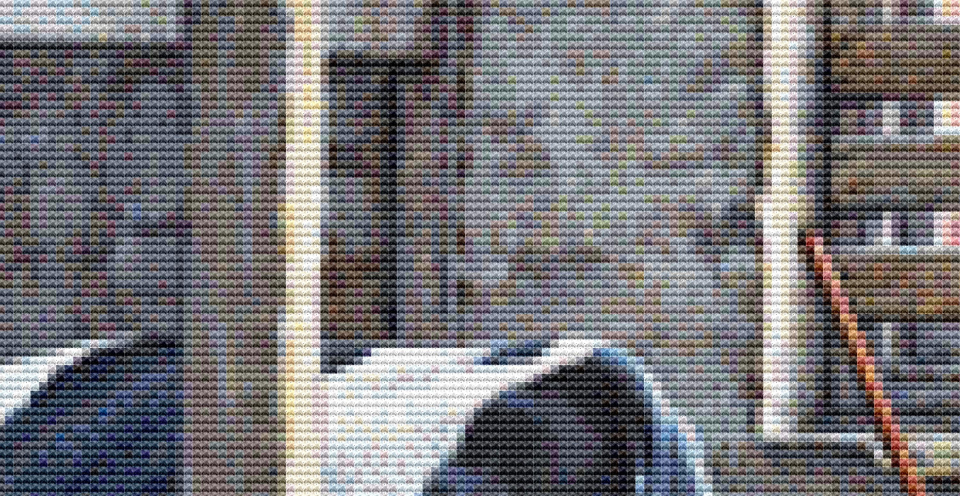 Day Break full coverage counted cross stitch pattern by John Sloane (Digital Format)