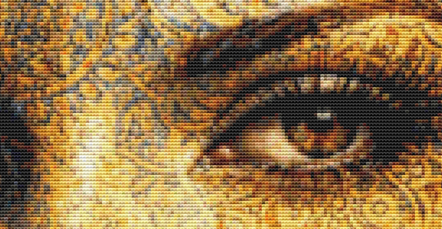 The Beauty of Woman Patterns of the Soul Series 1 counted cross stitch pattern by Eder Jose Rosa (Digital Format)