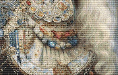 Decorated Horse 4 counted cross stitch pattern by Bryna T Art & Design (Digital Format)