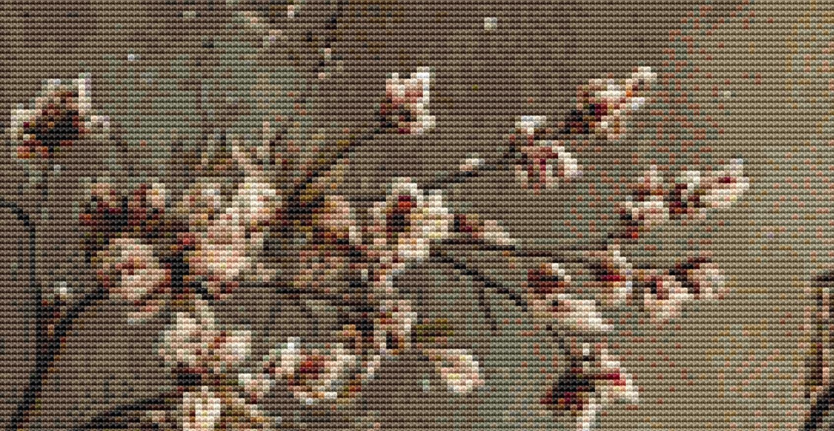 Christmas Ornament counted cross stitch pattern by Bryna T Art & Design (Digital Format)