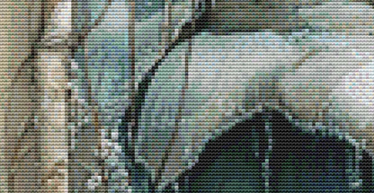 Winter Fox counted cross stitch pattern by Bryna T Art & Design (Digital Format)