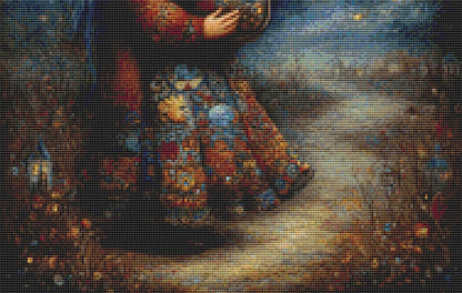 Jar of Stars (Small) counted cross stitch pattern by Bryna T Art & Design (Digital Format)