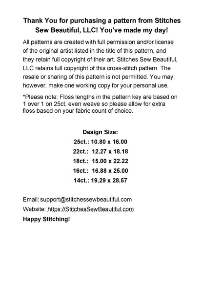 Mystic Kingdom counted cross stitch pattern by Eder Jose Rosa (Digital Format)