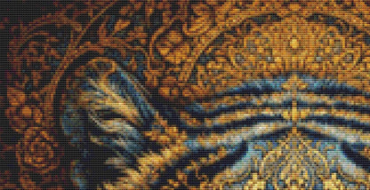 Mystic Kingdom counted cross stitch pattern by Eder Jose Rosa (Digital Format)