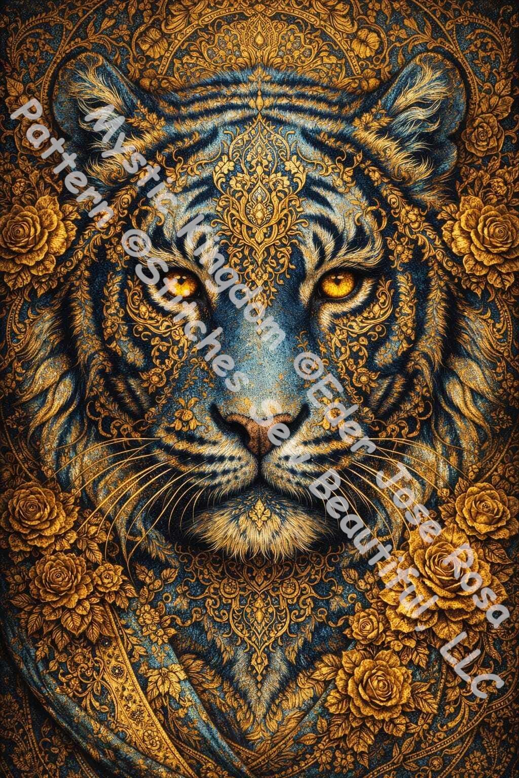 Mystic Kingdom counted cross stitch pattern by Eder Jose Rosa (Digital Format)