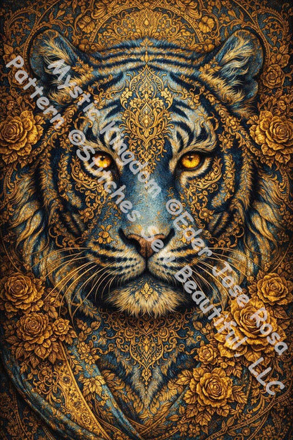 Mystic Kingdom counted cross stitch pattern by Eder Jose Rosa (Digital Format)