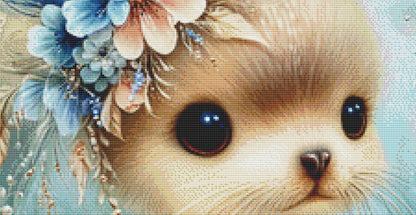 Seal counted cross stitch pattern by Sassy E. Boutique (Digital Format)