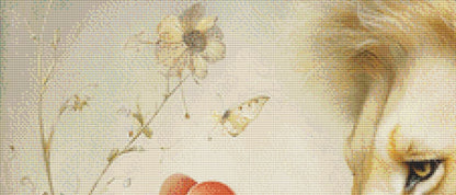 Removing the Thorn counted cross stitch pattern by Bryna T. Art & Design (Digital Format)