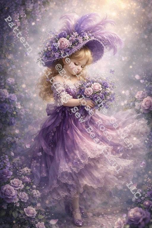 A Jewel in The Garden counted cross stitch pattern by Eder Jose Rosa (Digital Format)