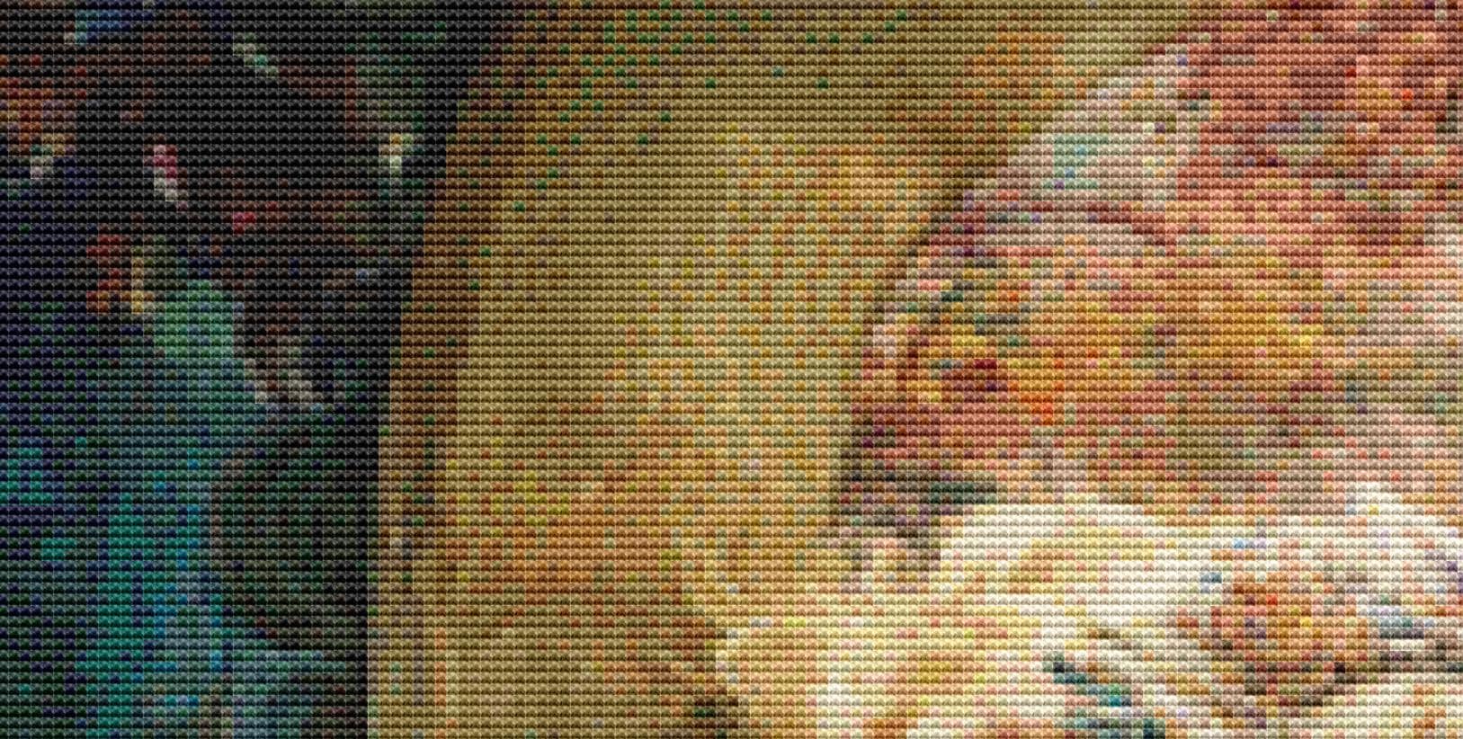 Daydream counted cross stitch pattern by Bryna T. Art & Design (Digital Format)