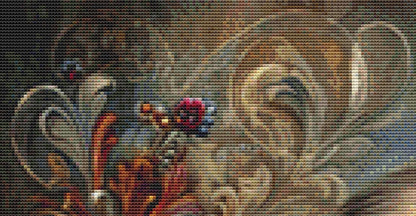 Autumn Sparrow counted cross stitch pattern by Sassy E. Boutique (Digital Format)