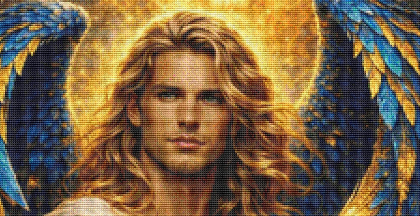 Leo counted cross stitch pattern by Eder Jose Rosa (Digital Format)