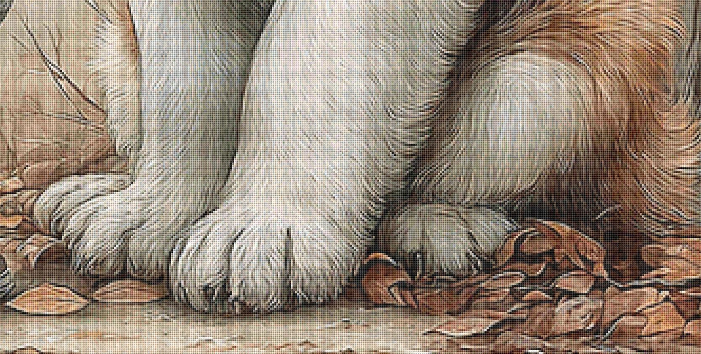 Best Buddies (Max Size/Color) counted cross stitch pattern by Bryna T. Art & Design