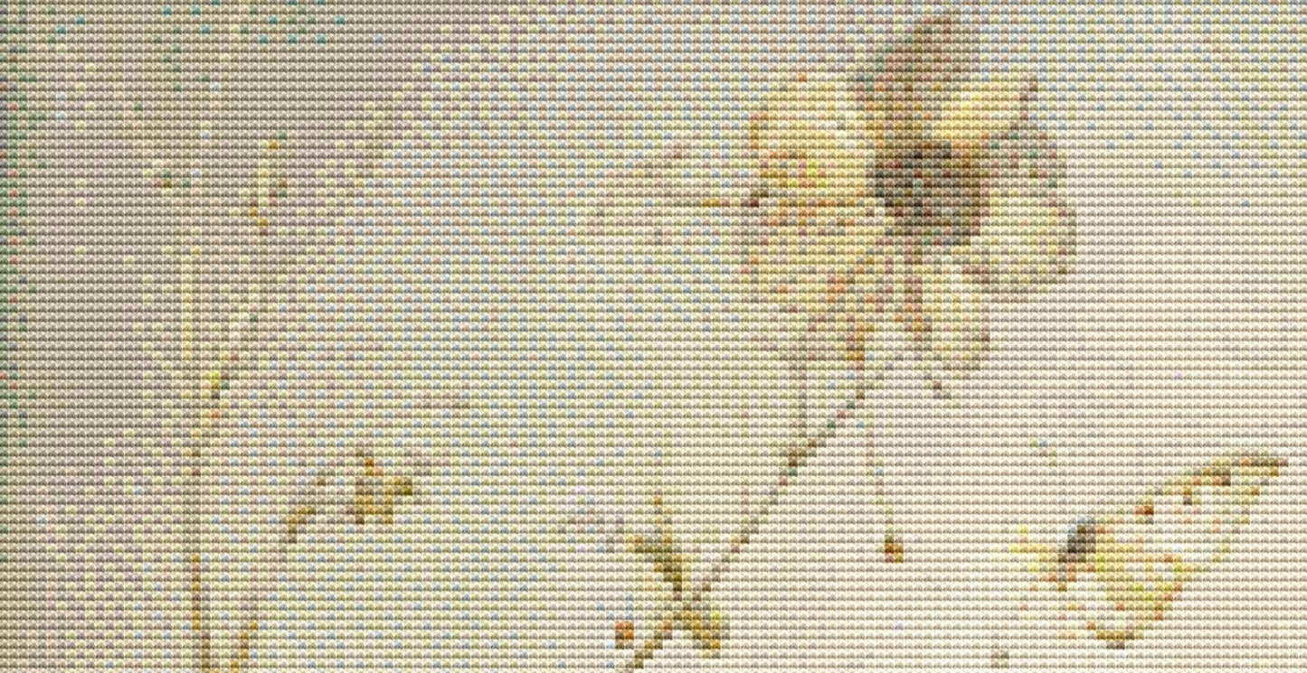 Removing the Thorn counted cross stitch pattern by Bryna T. Art & Design (Digital Format)