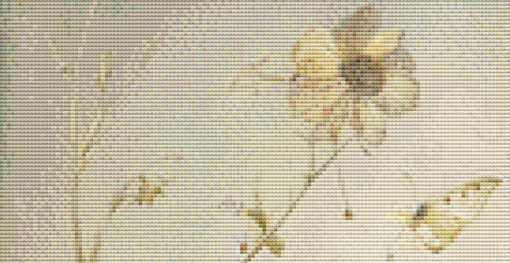 Removing the Thorn counted cross stitch pattern by Bryna T. Art & Design (Digital Format)