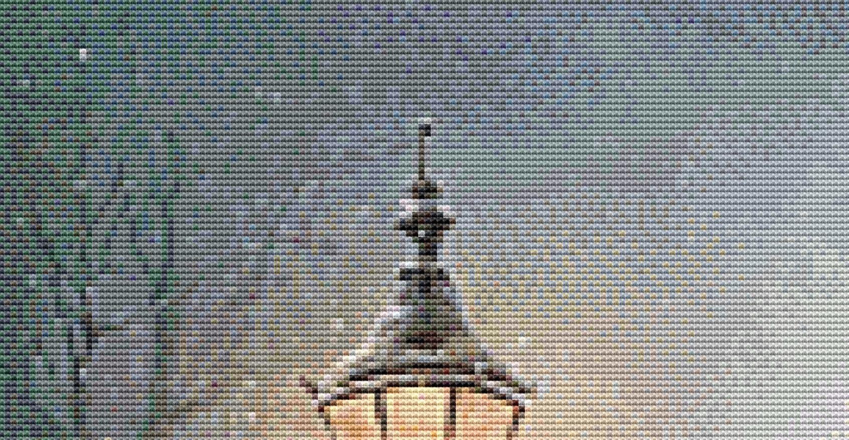 A Winter Stroll counted cross stitch pattern by Sassy E. Boutique (Digital Format)