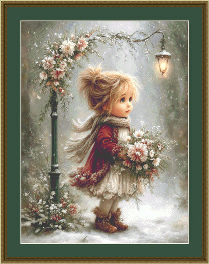 Clara counted cross stitch pattern by Sassy E. Boutique (Digital Format)