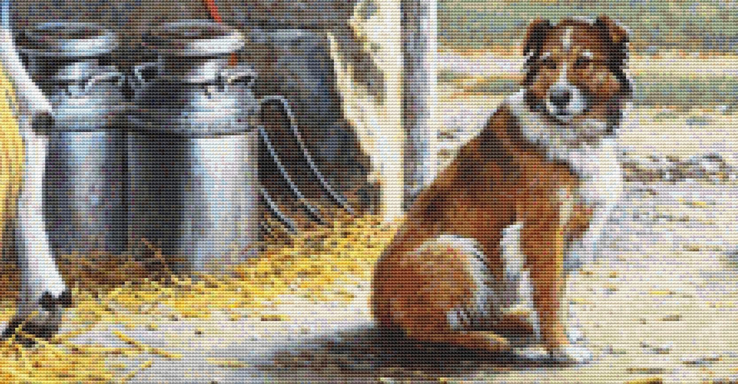 Day Break (Max Size/Color) counted cross stitch pattern Copyright © John Sloane; used with permission (Digital Format)